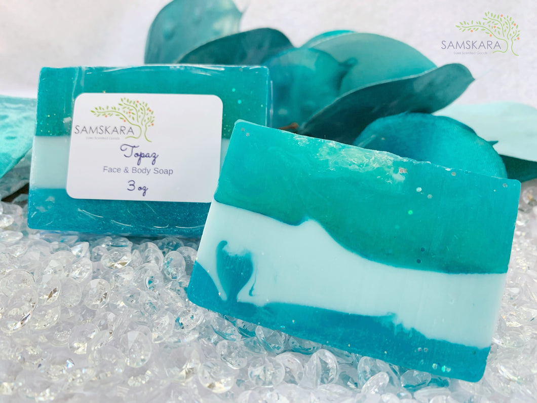 Topaz Face & Body Soap