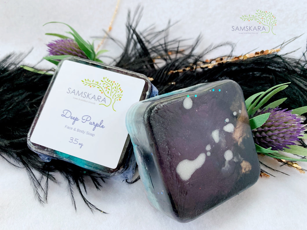 Deep Purple Face & Body Soap