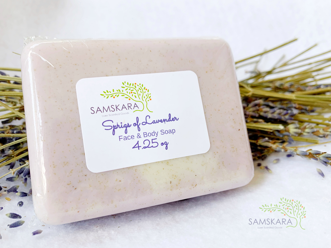 Sprigs of Lavender Face & Body Soap