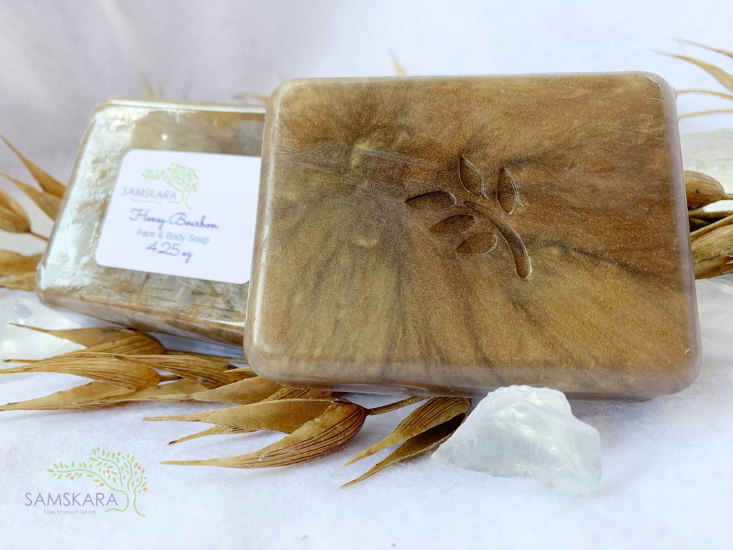 Honey Bourbon Face & Body Soap