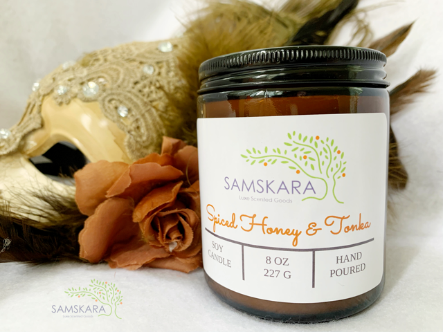 Spiced Honey & Tonka Soy Candle