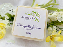 Load image into Gallery viewer, Honeysuckle Jasmine Loofah Soap
