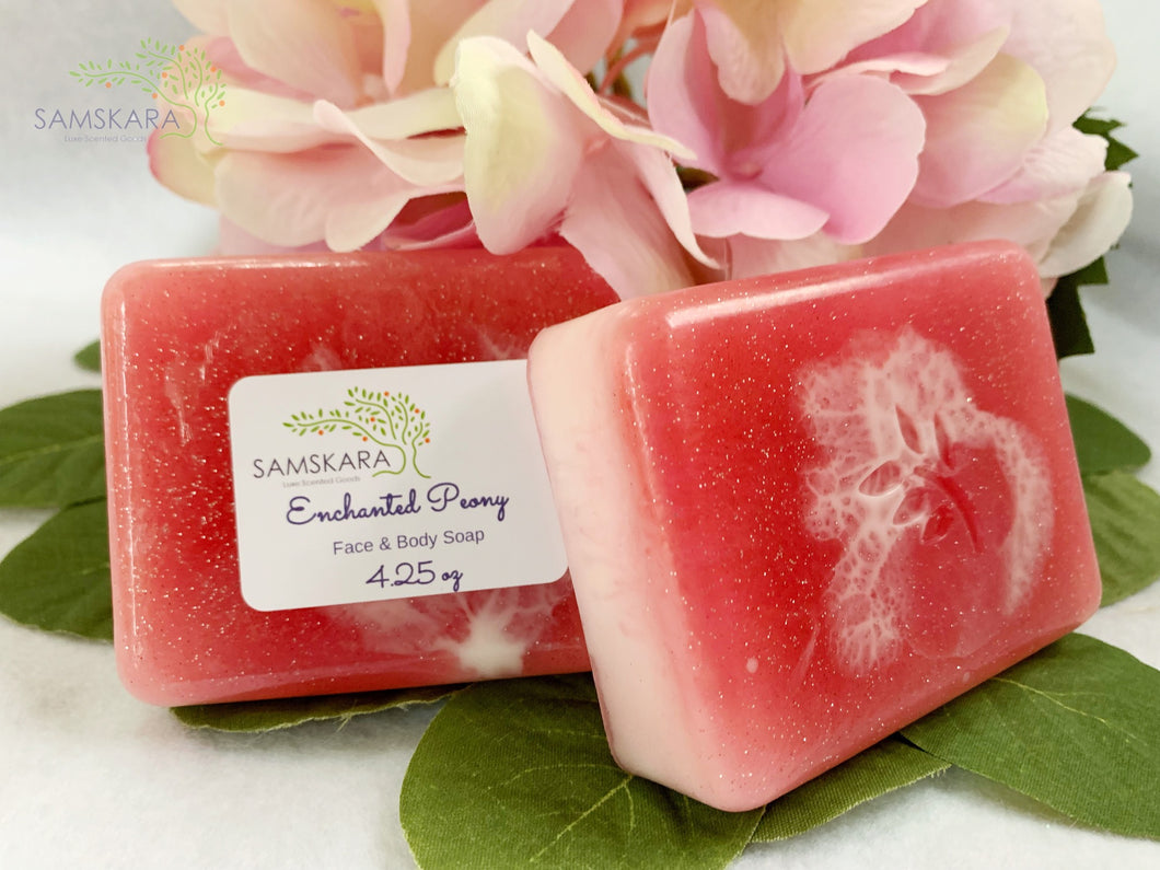 Enchanted Peony Face & Body Soap