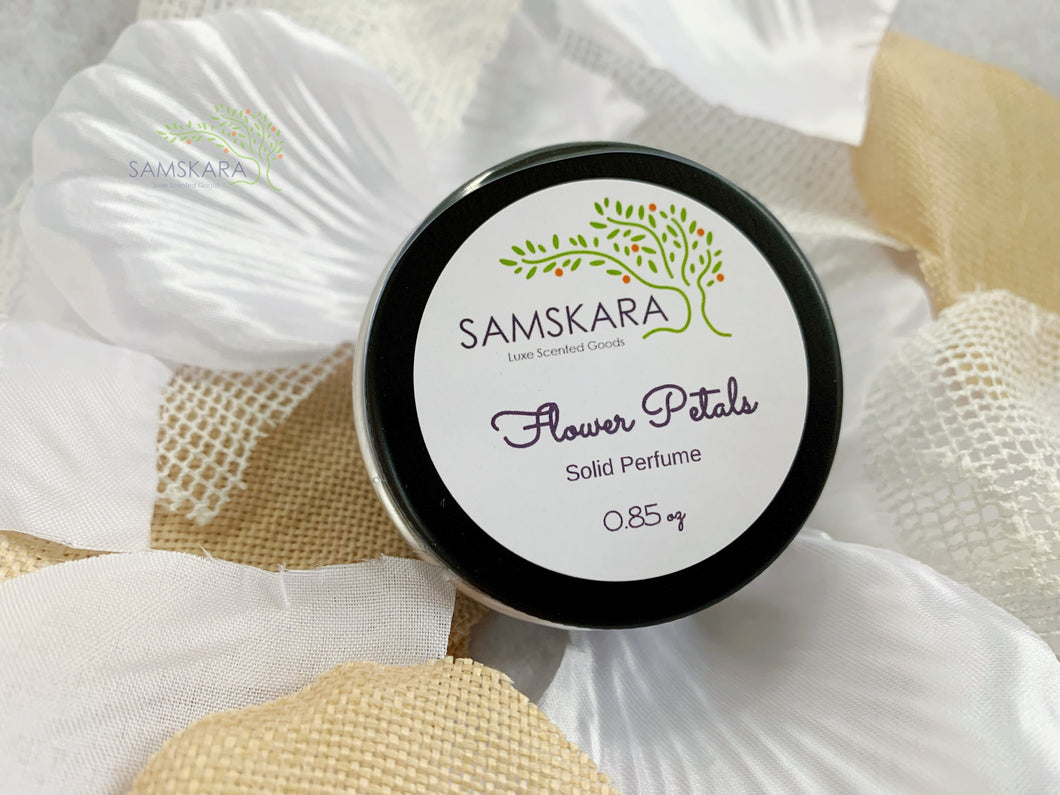 Flower Petals Solid Perfume